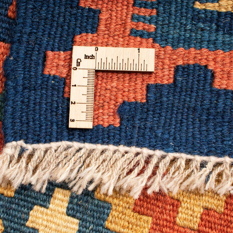 Kelim-tæppe - orientalsk - 202 x 153 cm - flerfarvet