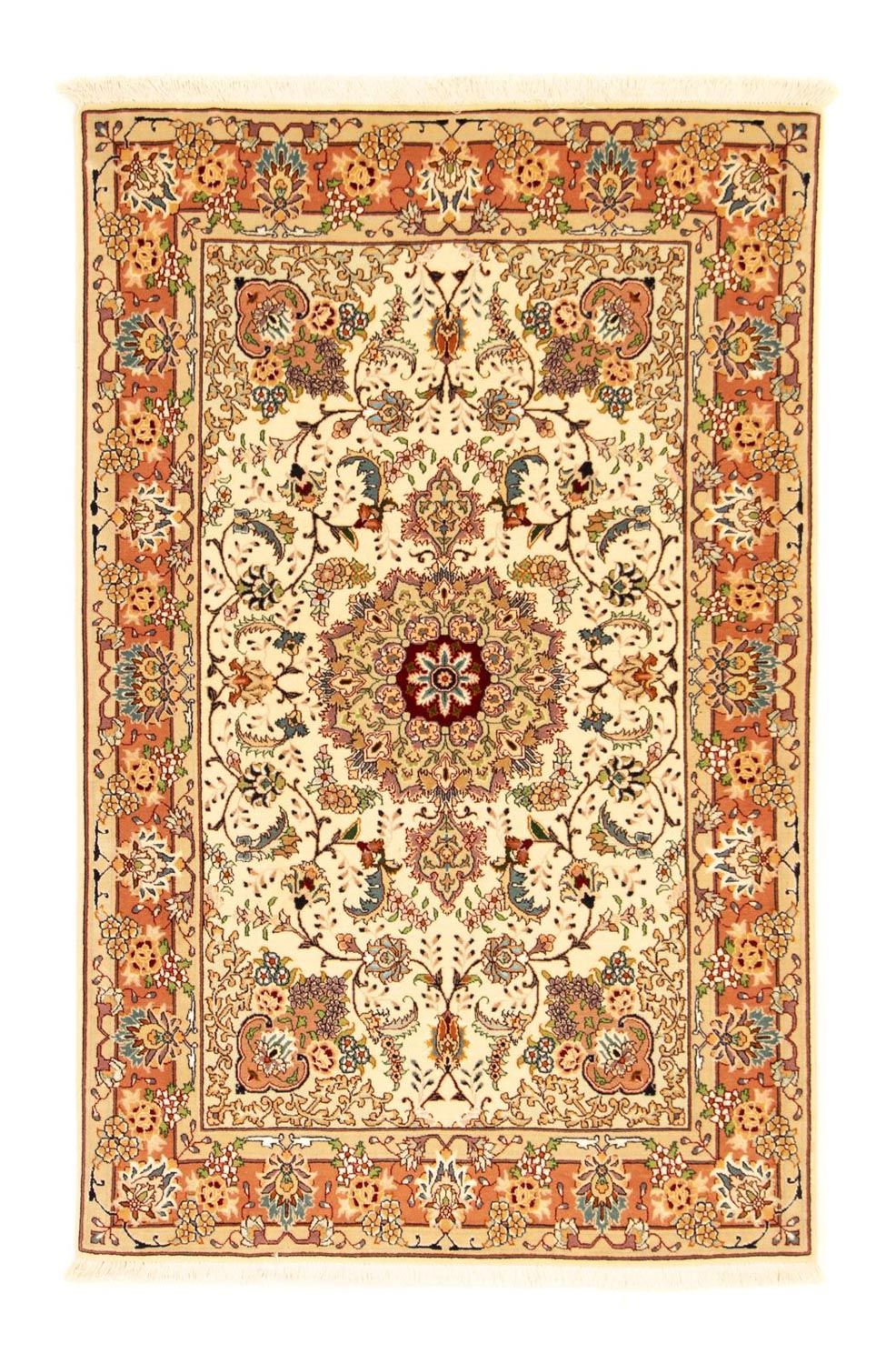 Persisk tæppe - Tabriz - Royal - 154 x 103 cm - beige