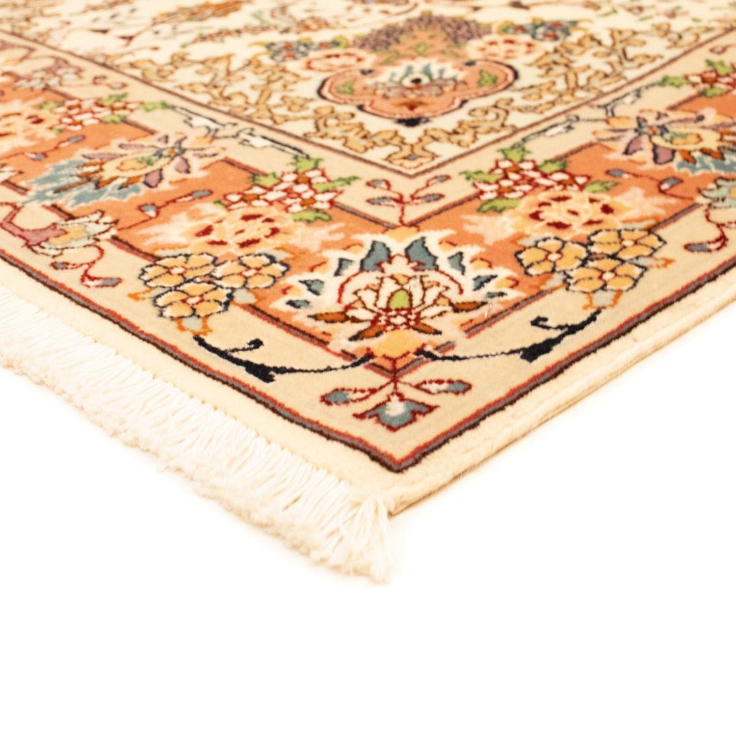 Persisk tæppe - Tabriz - Royal - 154 x 103 cm - beige