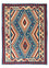 Kelim-tæppe - orientalsk - 193 x 152 cm - blå