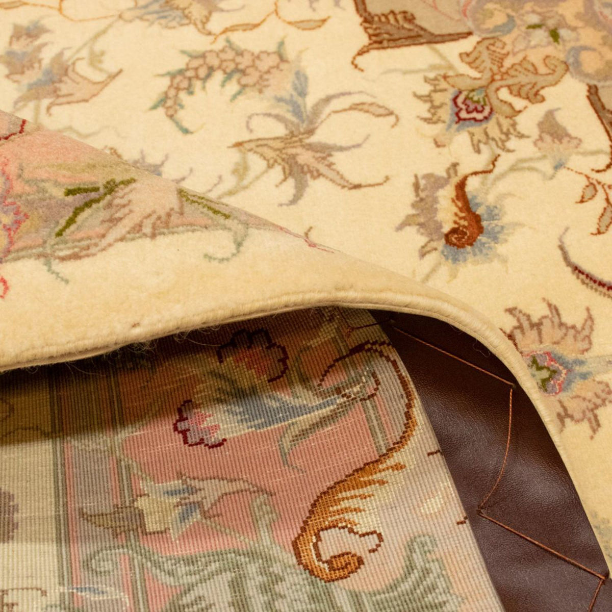 Persisk tæppe - Tabriz - Royal - 150 x 100 cm - beige