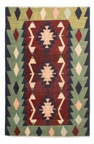 Kelim-tæppe - orientalsk - 256 x 180 cm - flerfarvet