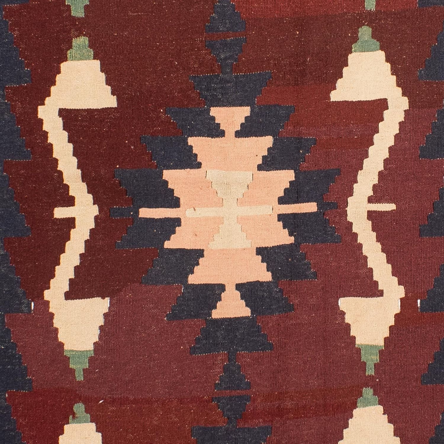 Kelim-tæppe - orientalsk - 256 x 180 cm - flerfarvet