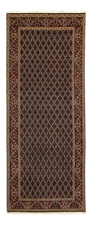 Løber Persisk tæppe - Tabriz - 336 x 123 cm - flerfarvet