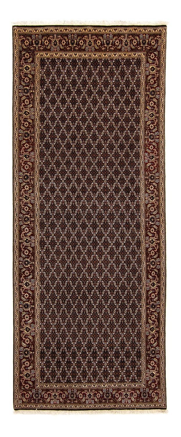 Løber Persisk tæppe - Tabriz - 336 x 123 cm - flerfarvet