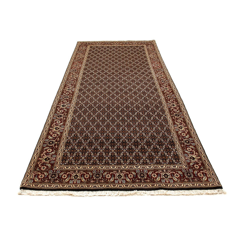 Løber Persisk tæppe - Tabriz - 336 x 123 cm - flerfarvet