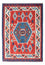 Kelim-tæppe - orientalsk - 208 x 160 cm - rød