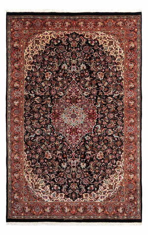 Persisk tæppe - Tabriz - Royal - 311 x 205 cm - mørkeblå