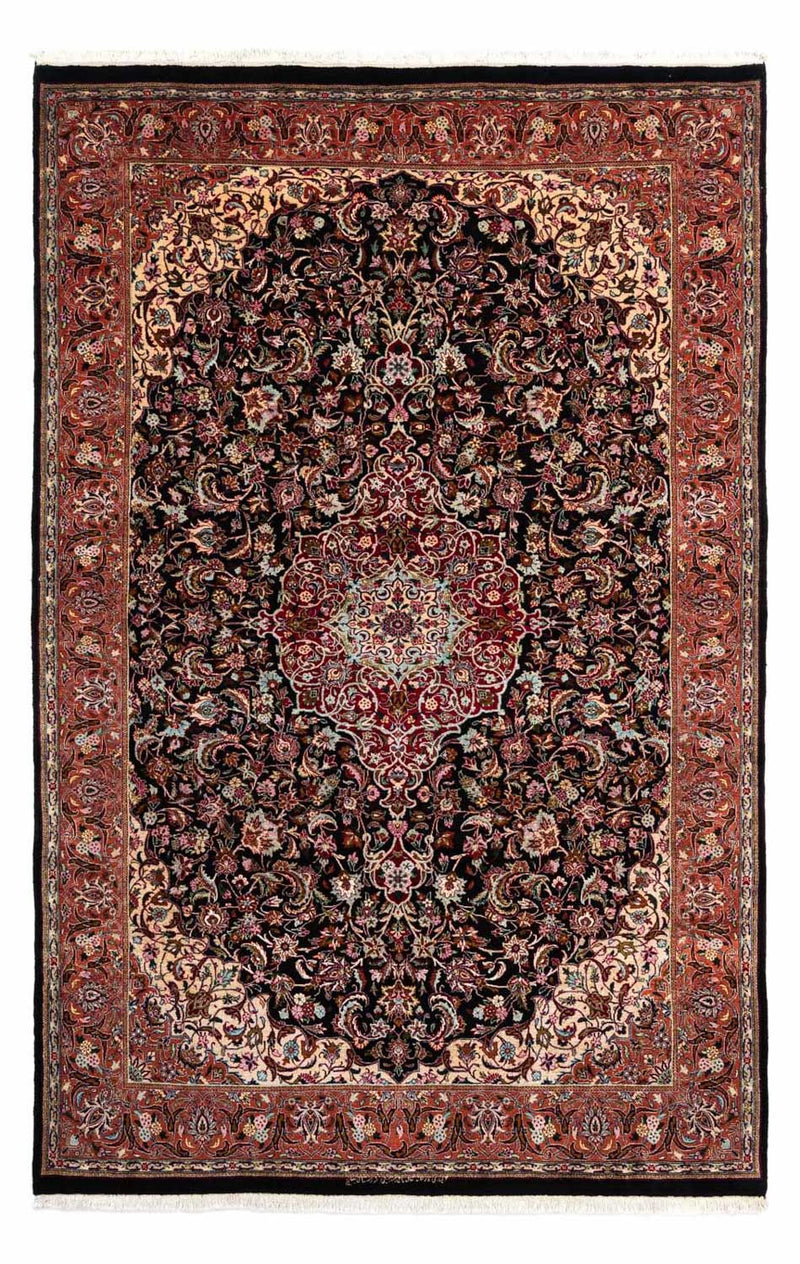 Persisk tæppe - Tabriz - Royal - 311 x 205 cm - mørkeblå