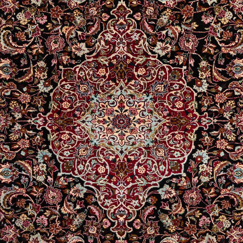 Persisk tæppe - Tabriz - Royal - 311 x 205 cm - mørkeblå