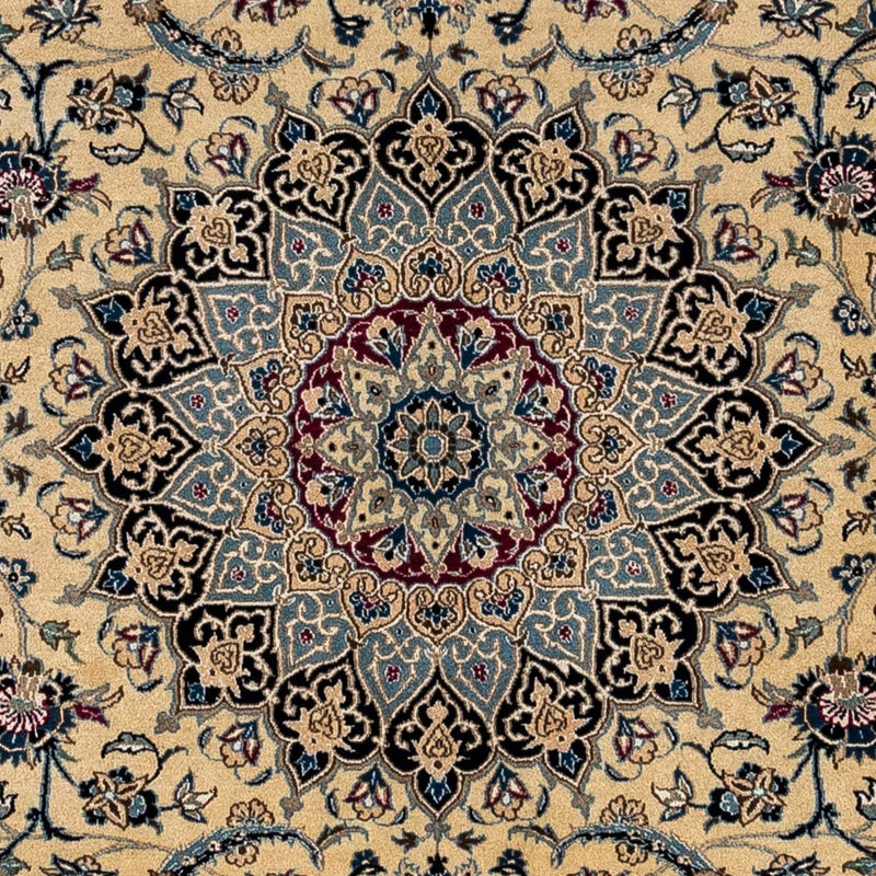 Persisk tæppe - Nain - Royal - 344 x 245 cm - mørk beige
