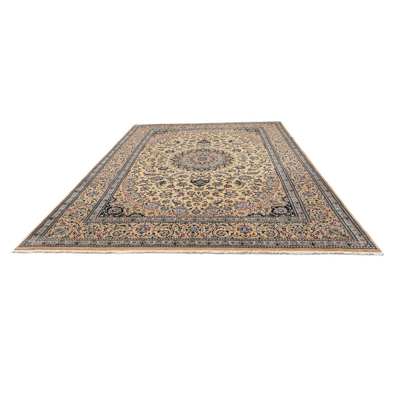 Persisk tæppe - Nain - Royal - 344 x 245 cm - mørk beige