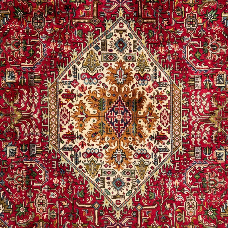Persisk tæppe - Tabriz - 322 x 197 cm - rød