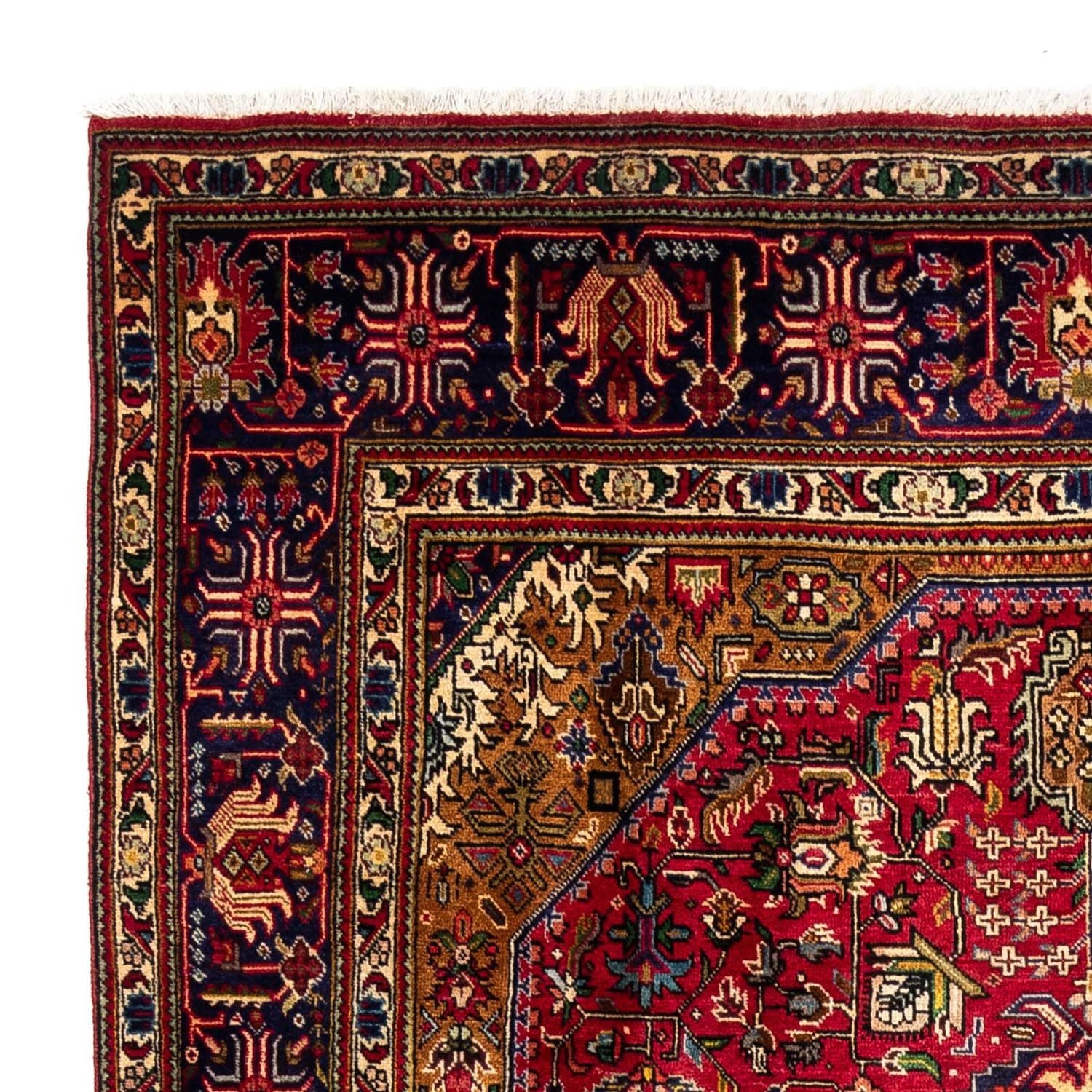 Persisk tæppe - Tabriz - 322 x 197 cm - rød
