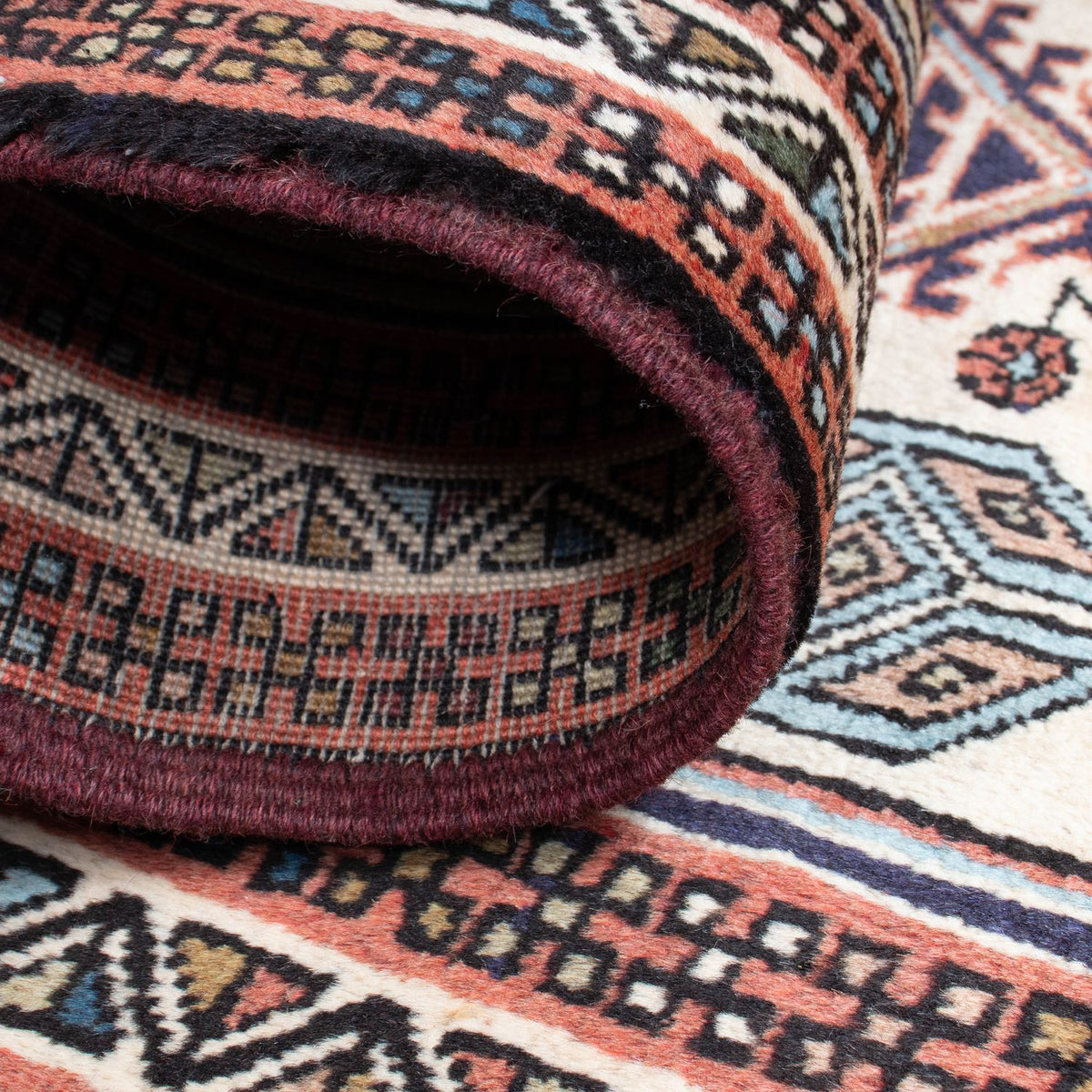 Løber Persisk tæppe - Nomadisk - 288 x 70 cm - beige