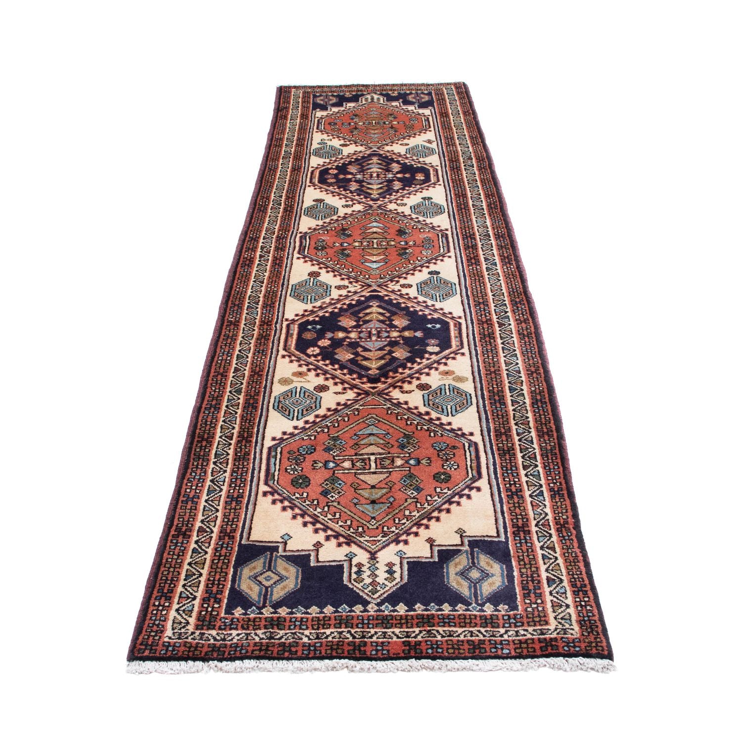 Løber Persisk tæppe - Nomadisk - 288 x 70 cm - beige