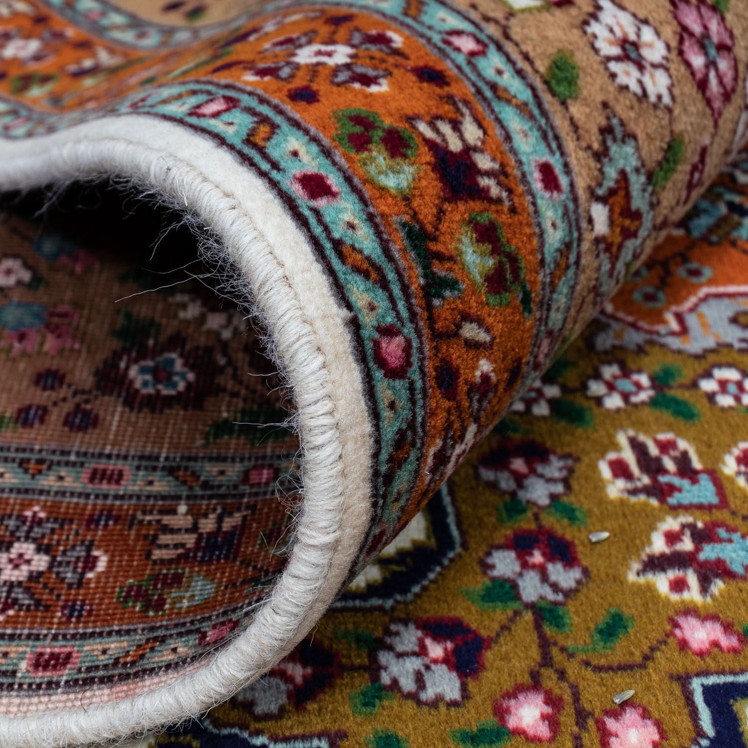 Persisk tæppe - Tabriz - Royal - 295 x 205 cm - beige