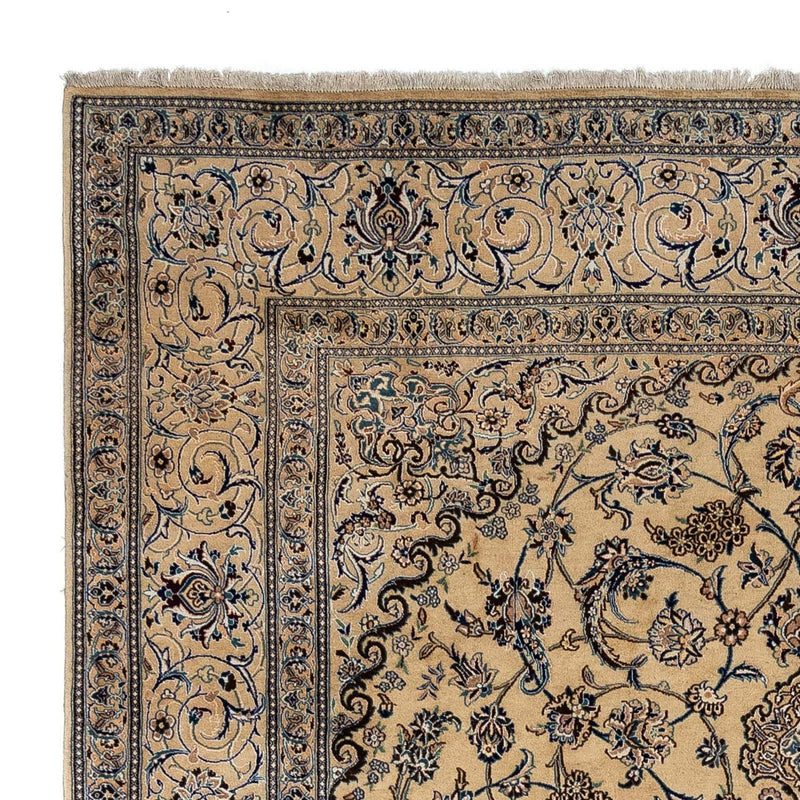 Persisk tæppe - Nain - Royal - 342 x 240 cm - beige