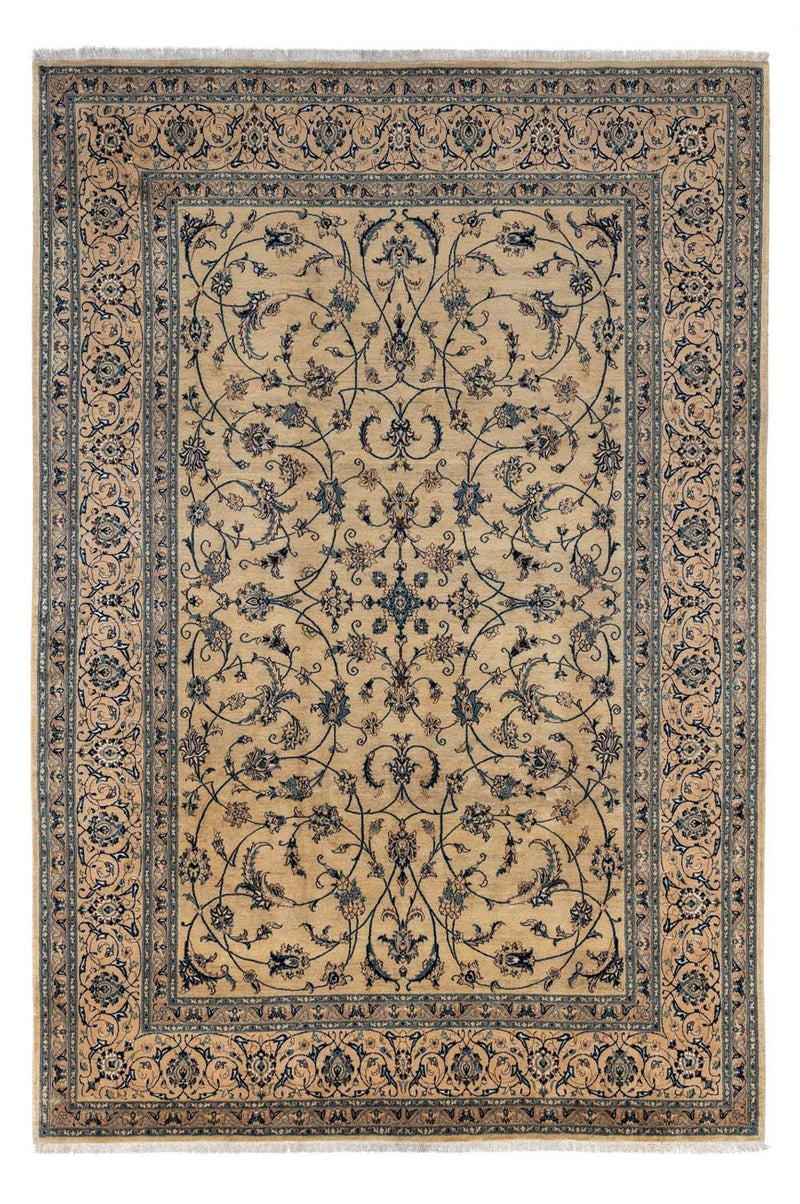 Persisk tæppe - Nain - Royal - 358 x 247 cm - mørk beige
