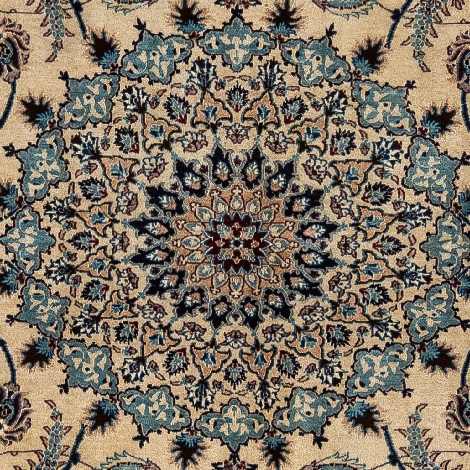Persisk tæppe - Nain - Royal - 353 x 245 cm - beige