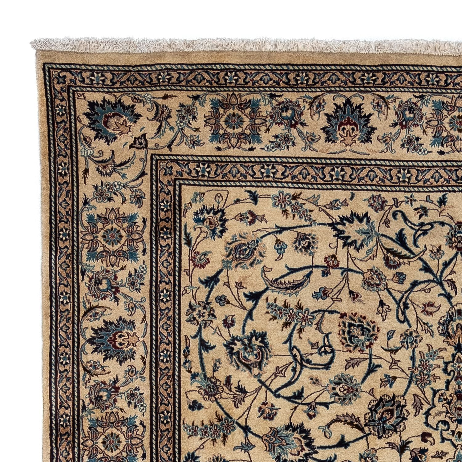 Persisk tæppe - Nain - Royal - 353 x 245 cm - beige