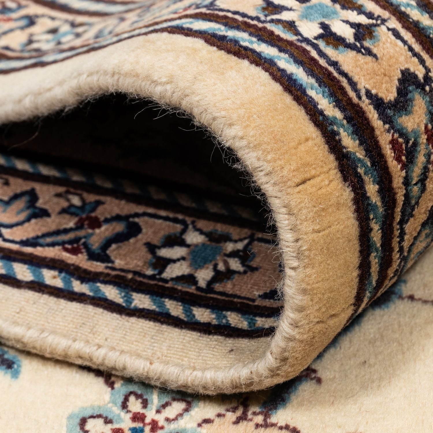 Persisk tæppe - Nain - Royal - 353 x 245 cm - beige