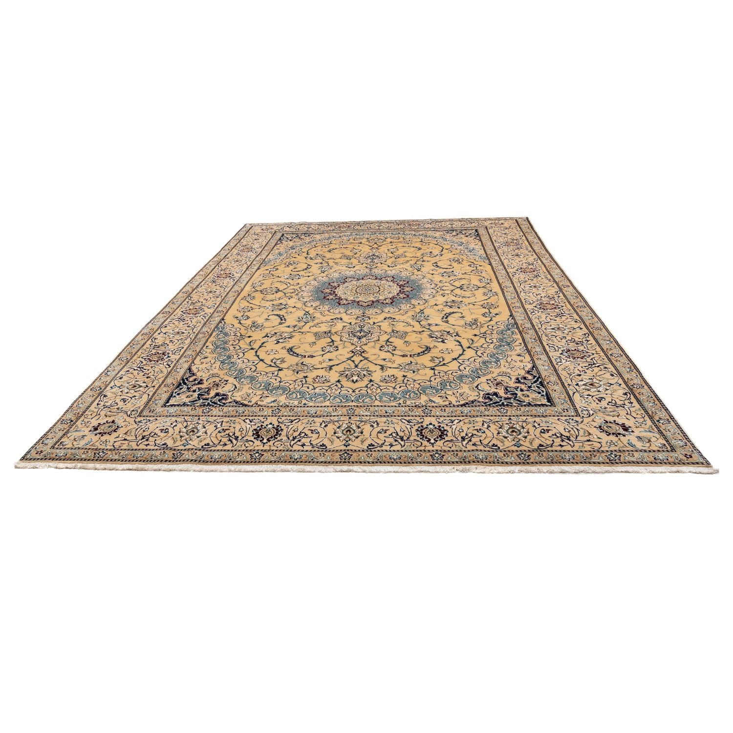 Persisk tæppe - Nain - Royal - 335 x 246 cm - beige