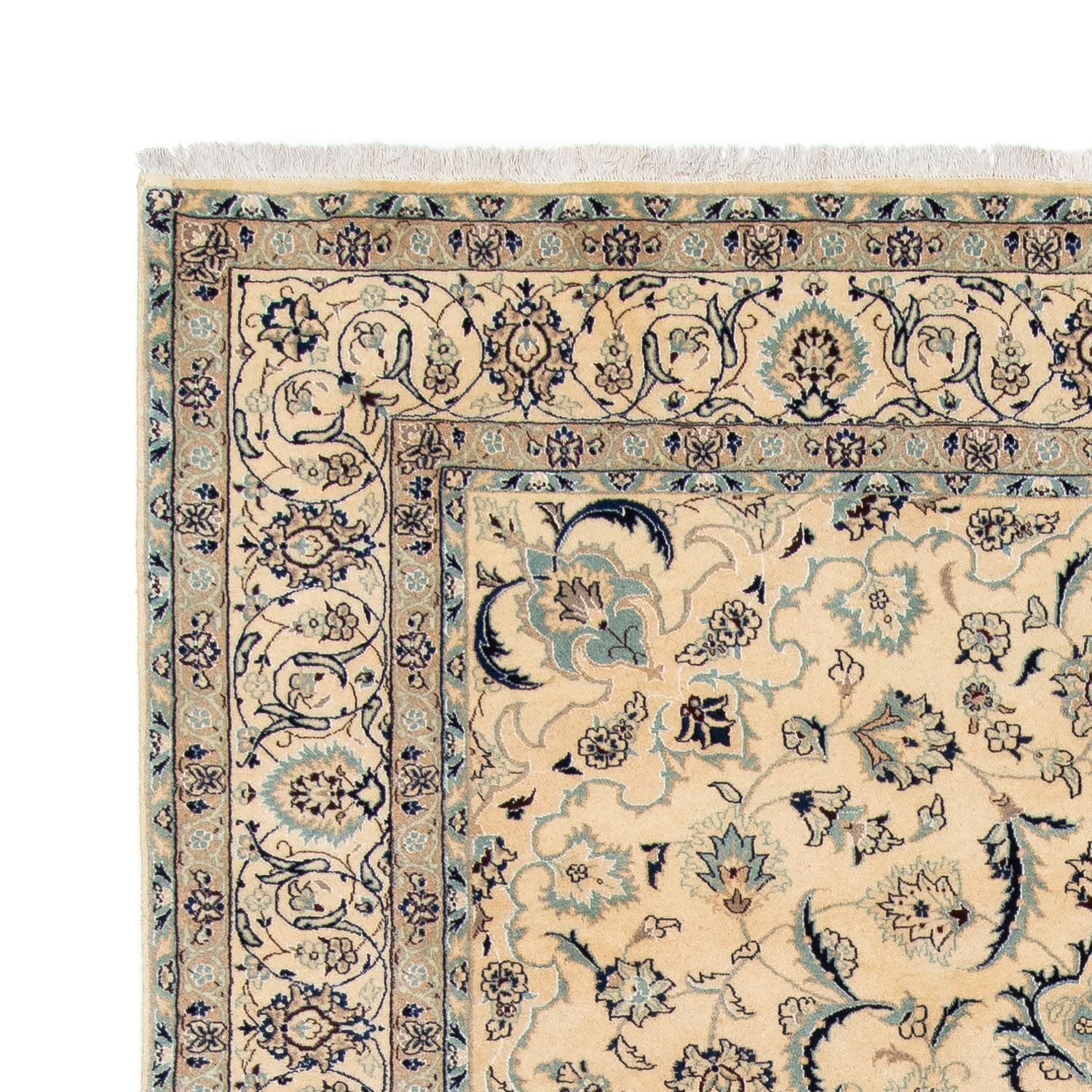 Persisk tæppe - Nain - Royal - 282 x 196 cm - beige