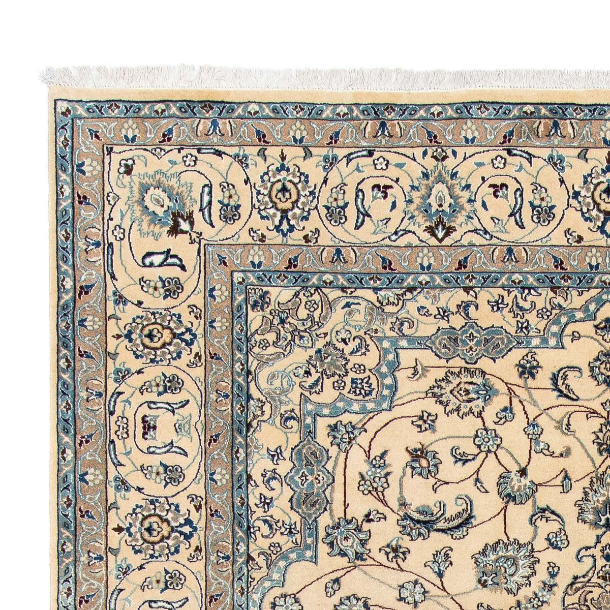 Persisk tæppe - Nain - Royal - 290 x 202 cm - beige