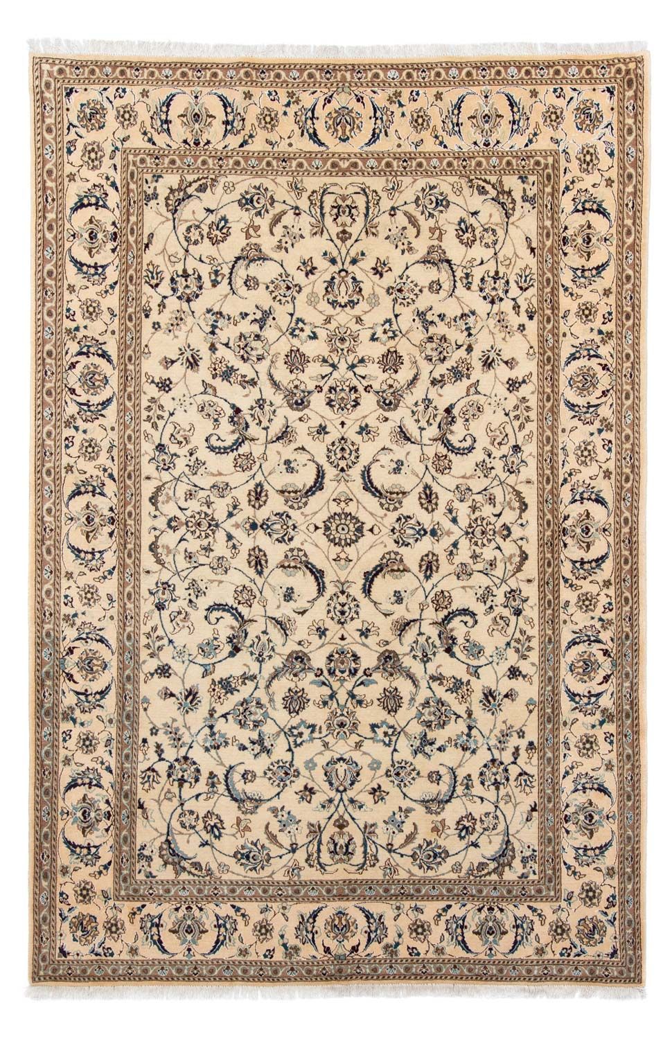 Persisk tæppe - Nain - Royal - 293 x 198 cm - beige