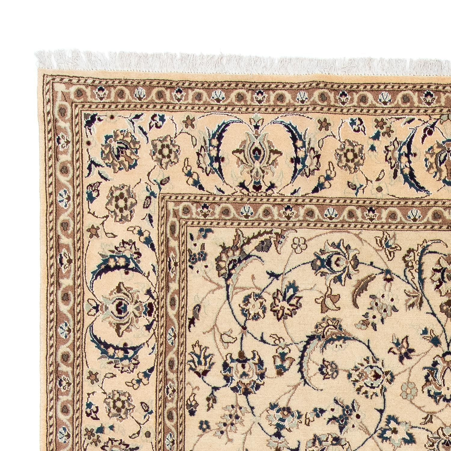 Persisk tæppe - Nain - Royal - 293 x 198 cm - beige
