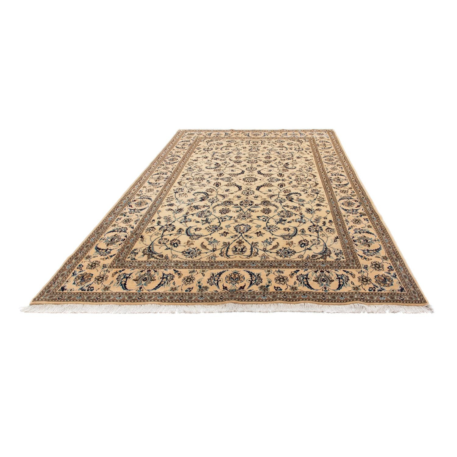 Persisk tæppe - Nain - Royal - 293 x 198 cm - beige