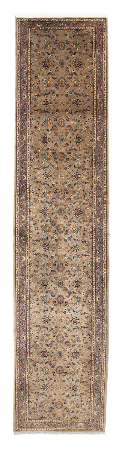 Løber Persisk tæppe - Keshan - 503 x 104 cm - beige