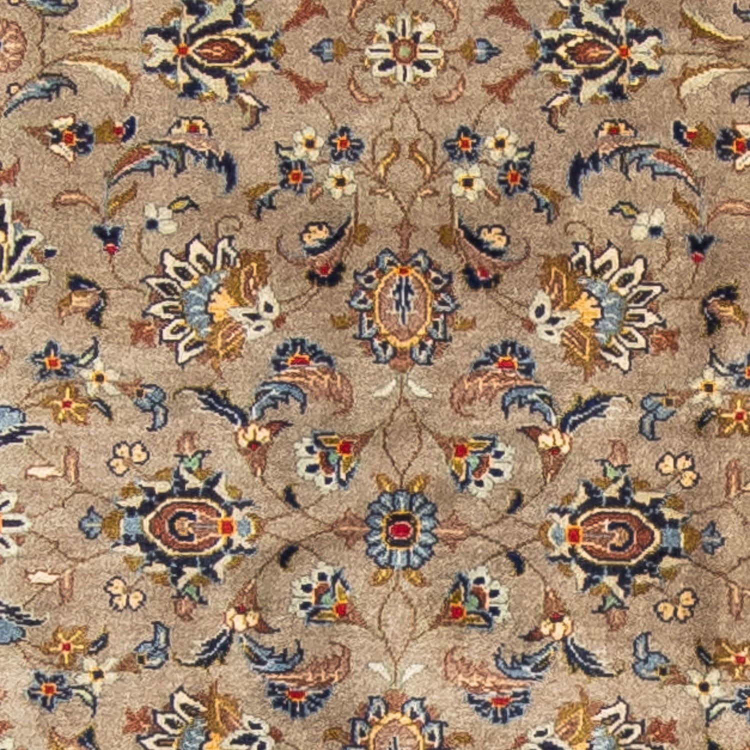 Løber Persisk tæppe - Keshan - 503 x 104 cm - beige