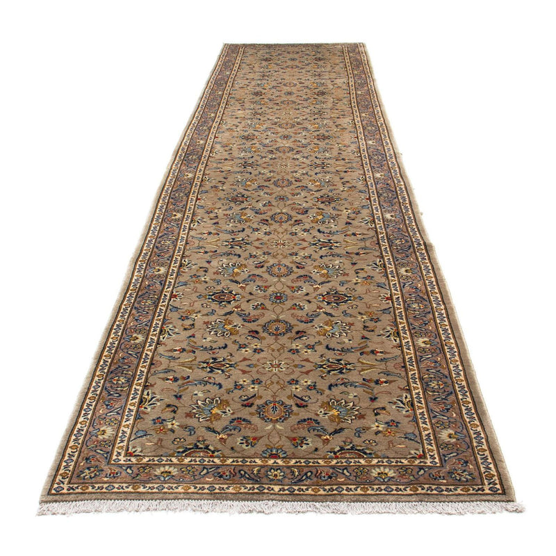 Løber Persisk tæppe - Keshan - 503 x 104 cm - beige