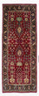 Løber Persisk tæppe - Tabriz - 265 x 106 cm - mørkerød