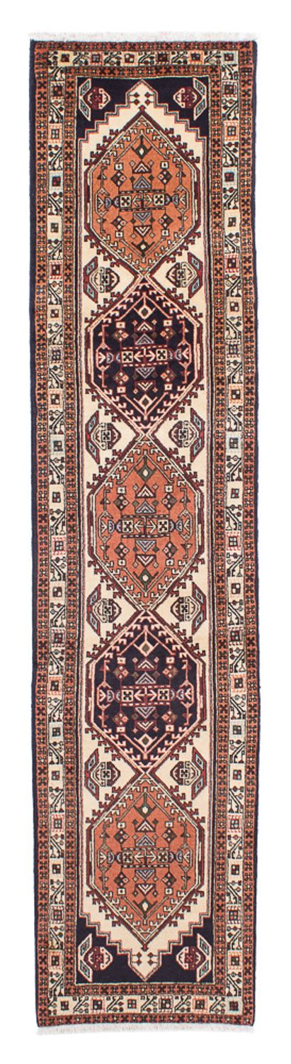 Løber Persisk tæppe - Nomadisk - 300 x 70 cm - beige