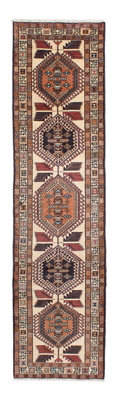 Løber Persisk tæppe - Nomadisk - 291 x 73 cm - beige