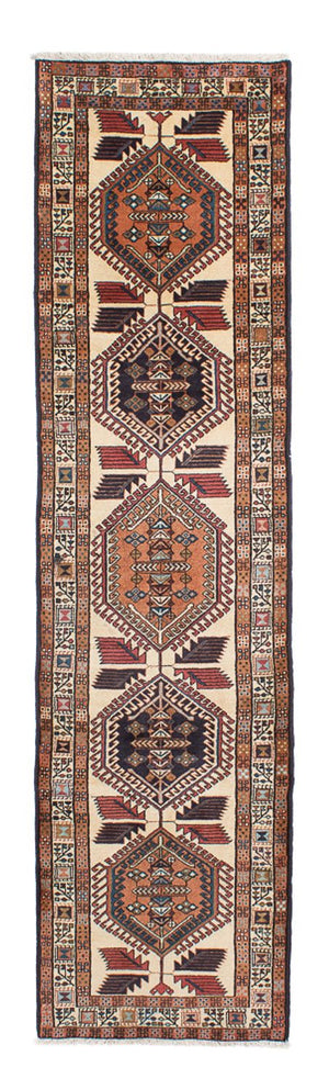Løber Persisk tæppe - Nomadisk - 291 x 73 cm - beige