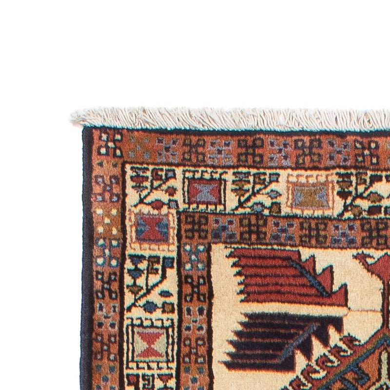 Løber Persisk tæppe - Nomadisk - 291 x 73 cm - beige