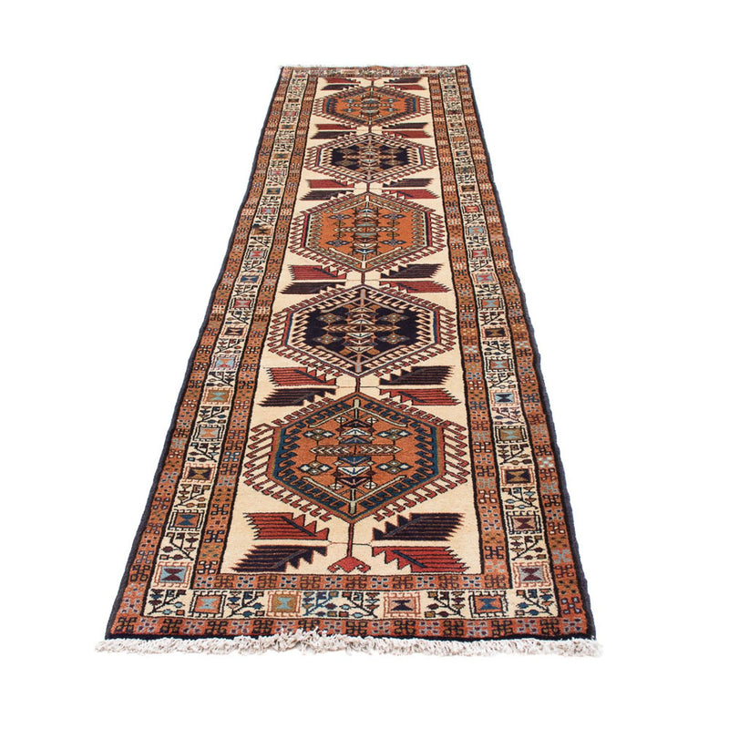 Løber Persisk tæppe - Nomadisk - 291 x 73 cm - beige