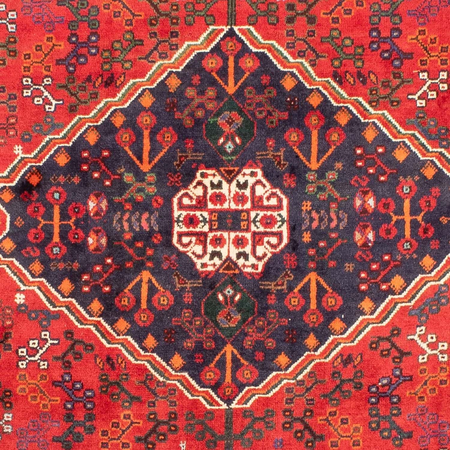 Persisk tæppe - Nomadisk - 278 x 200 cm - rød