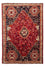 Persisk tæppe - Nomadisk - 251 x 176 cm - mørkerød