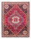 Persisk tæppe - Nomadisk - 153 x 118 cm - mørkerød