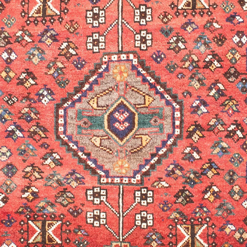 Persisk tæppe - Nomadisk - 151 x 106 cm - lysrød
