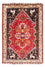 Persisk tæppe - Nomadisk - 166 x 114 cm - mørkerød