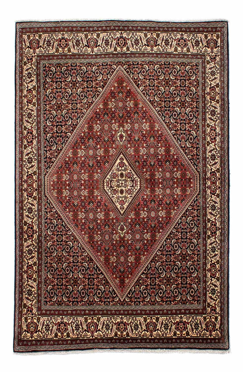 Persisk tæppe - Bijar - 254 x 176 cm - brun