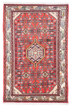Persisk tæppe - Nomadisk - 148 x 102 cm - rød