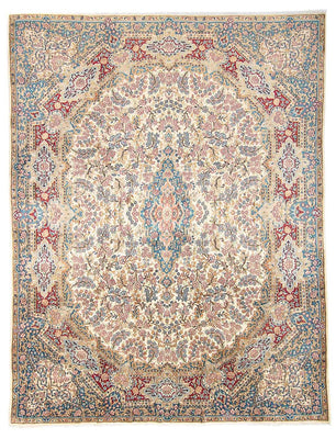 Persisk tæppe - Royal - 390 x 303 cm - beige
