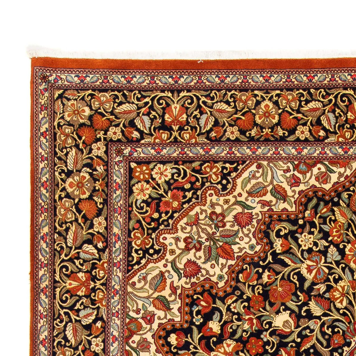 Qom Tæppe 212x305cm - Persisk tæppe